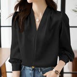 ブラック | ブラウス レディース 全3色 | teddyshop