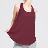 ワインレッド | ヨガウェア レディース タンクトップ | teddyshop