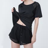 ブラック | ヨガウェア レディース 上下 | teddyshop