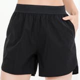 ブラック | ヨガパンツ インナー付きショートパンツ ヨガウェア | teddyshop