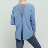 ブルー | ヨガウェア 長袖 全5色 | teddyshop