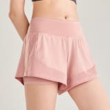 ピンク | ヨガ ショートパンツ ハイウエスト | teddyshop
