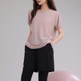 ピンク | ヨガウェア レディース トップス | teddyshop