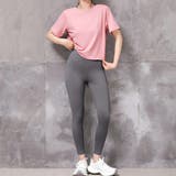 ピンク×グレー | ヨガ ウェア レディース | teddyshop