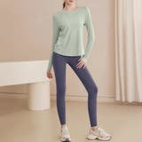 グリーン×ネイビー | ヨガ ウェア レディース | teddyshop