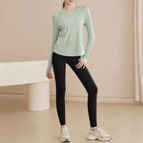 グリーン×ブラック | ヨガ ウェア レディース | teddyshop