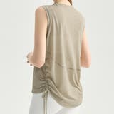 グレージュ | ヨガ ウェア タンクトップ | teddyshop