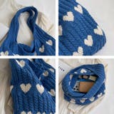トートバッグ ハート ニット生地 | teddyshop | 詳細画像24