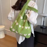 トートバッグ ハート ニット生地 | teddyshop | 詳細画像26