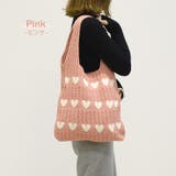 トートバッグ ハート ニット生地 | teddyshop | 詳細画像11