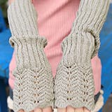 グレー | アームカバー アームウォーマー ミディアム丈 | teddyshop