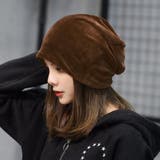 ビーニー 帽子 ベロア | teddyshop | 詳細画像15 