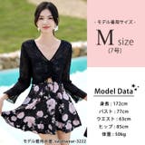 水着体型カバー ワンピース 花柄 | teddyshop | 詳細画像33