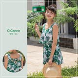 水着体型カバー ワンピース オールインワン | teddyshop | 詳細画像14 