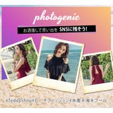 水着体型カバー セクシー オフショルダー | teddy | 詳細画像16