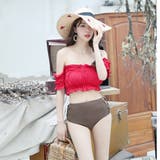水着 体型カバー フリルビキニ | teddyshop | 詳細画像17