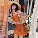 水着体型カバー 半袖 ハイウエスト | teddyshop | 詳細画像30 