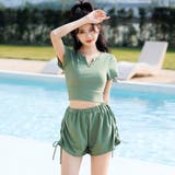 水着体型カバー ママ水着 セパレート | teddyshop | 詳細画像34 