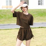 水着体型カバー ママ水着 セパレート | teddyshop | 詳細画像45 