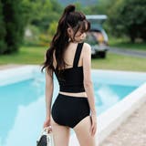 水着体型カバー タンキニ ノンワイヤー | teddyshop | 詳細画像33