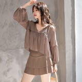 水着体型カバー ビキニ クロップド丈 | teddyshop | 詳細画像30