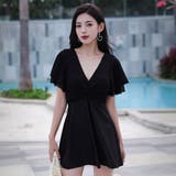 水着体型カバー ワンピース オールインワン | teddyshop | 詳細画像8 