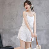 水着体型カバー セパレート キャミキニ | teddyshop | 詳細画像22 