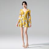 ワンピース水着 体型カバー 花柄 | teddyshop | 詳細画像11 