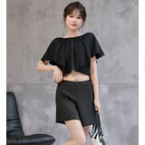 水着体型カバー オフショルダー 2点セット | teddyshop | 詳細画像14 