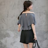 水着体型カバー オフショルダー 2点セット | teddyshop | 詳細画像24 