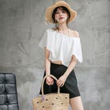 水着体型カバー オフショルダー 2点セット | teddyshop | 詳細画像30 