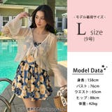 水着体型カバー ワンピース プラスサイズ | teddyshop | 詳細画像21