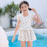 キッズ水着 女の子 花柄 | Kids Teddy | 詳細画像19