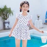 キッズ水着 女の子 花柄 | Kids Teddy | 詳細画像26