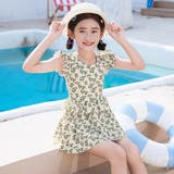 キッズ水着 女の子 花柄 | Kids Teddy | 詳細画像40