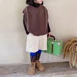 ベスト ニット キッズ | Kids Teddy | 詳細画像10 