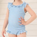 A：ブルー | キッズ 水着 女の子 | Kids Teddy