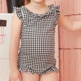 A：ブラック | キッズ 水着 女の子 | Kids Teddy