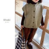 ベスト ニット キッズ | Kids Teddy | 詳細画像17