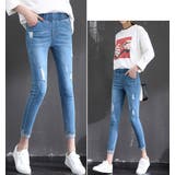 ダメージジーンズ スキニーパンツ 秋冬 | teddyshop | 詳細画像12 