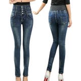 スキニーパンツ ハイウエスト 大きいサイズ | teddyshop | 詳細画像1 