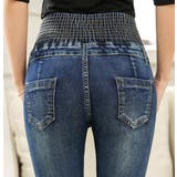 スキニーパンツ ハイウエスト 大きいサイズ | teddyshop | 詳細画像7 