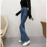 フレアデニム 春 ハイウエスト | teddyshop | 詳細画像17