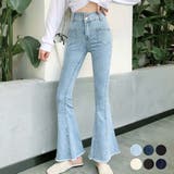 フレアデニム 春 ハイウエスト | teddyshop | 詳細画像1