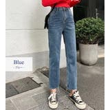 デニムパンツ レディース ロング丈 | teddyshop | 詳細画像3 