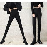 ハイウエストスキニーパンツ デニム スリム | teddyshop | 詳細画像9 