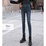 ハイウエストスキニーパンツ デニム スリム | teddyshop | 詳細画像3 