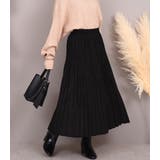 プリーツスカート ロング丈 フェイクスウェード | teddyshop | 詳細画像12