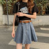 デニムスカート 春 フレア | teddyshop | 詳細画像14 