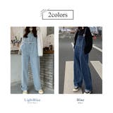 オーバーオール レディース デニム | teddyshop | 詳細画像5